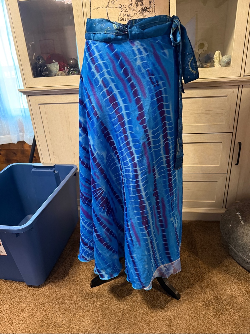 Boho style wrap around skirt